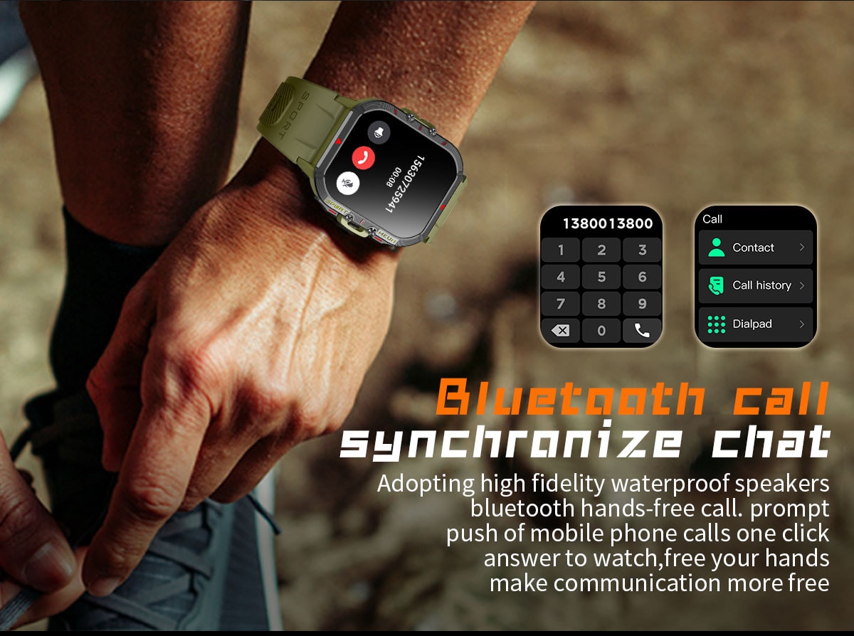 Smartwatch IP67 och bluetooth (7 av 20)