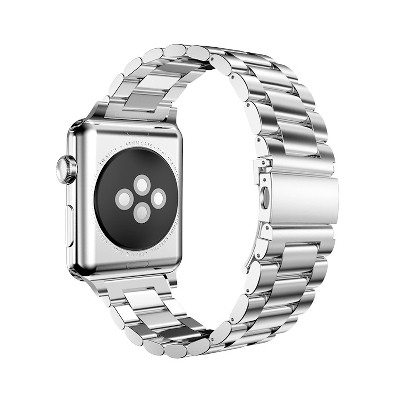 Elegant Metallarmbånd i Rustfritt Stål for Apple Watch (7 av 8)