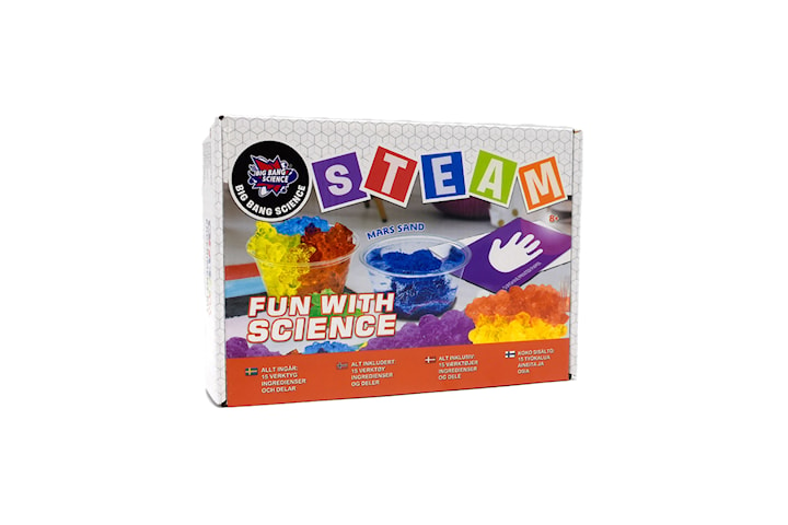 Steam Experiment Kit experimentlåda välj mellan 5 olika