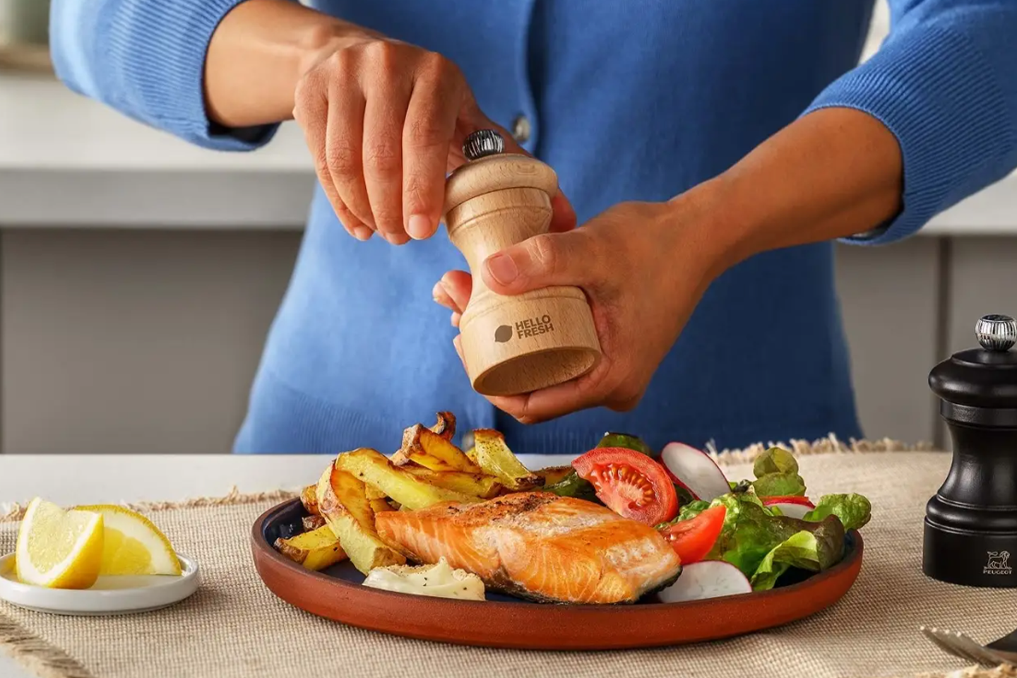 HelloFresh: Spara upp till 819 kr på 5 kassar + kvarnset från Peugeot