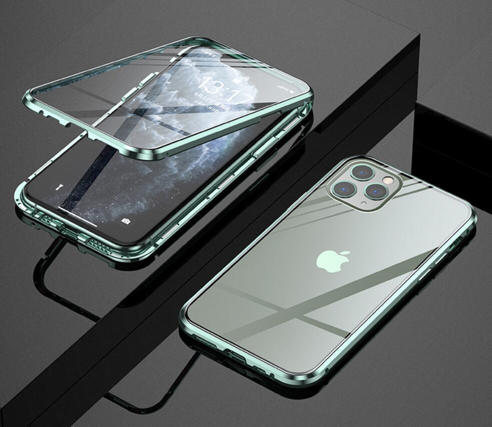 Magnetisk deksel dobbeltsidig herdet glass til iPhone 12 Mini (13 av 27)