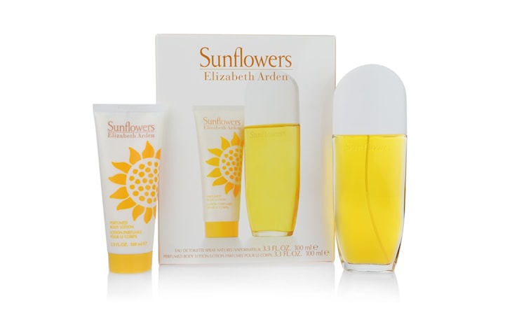 Giftset Elizabeth Arden Sunflowers Edt 100ml + Body Lotion