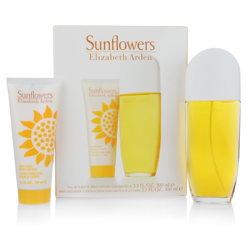 Giftset Elizabeth Arden Sunflowers Edt 100ml + Body Lotion (1 av 2)