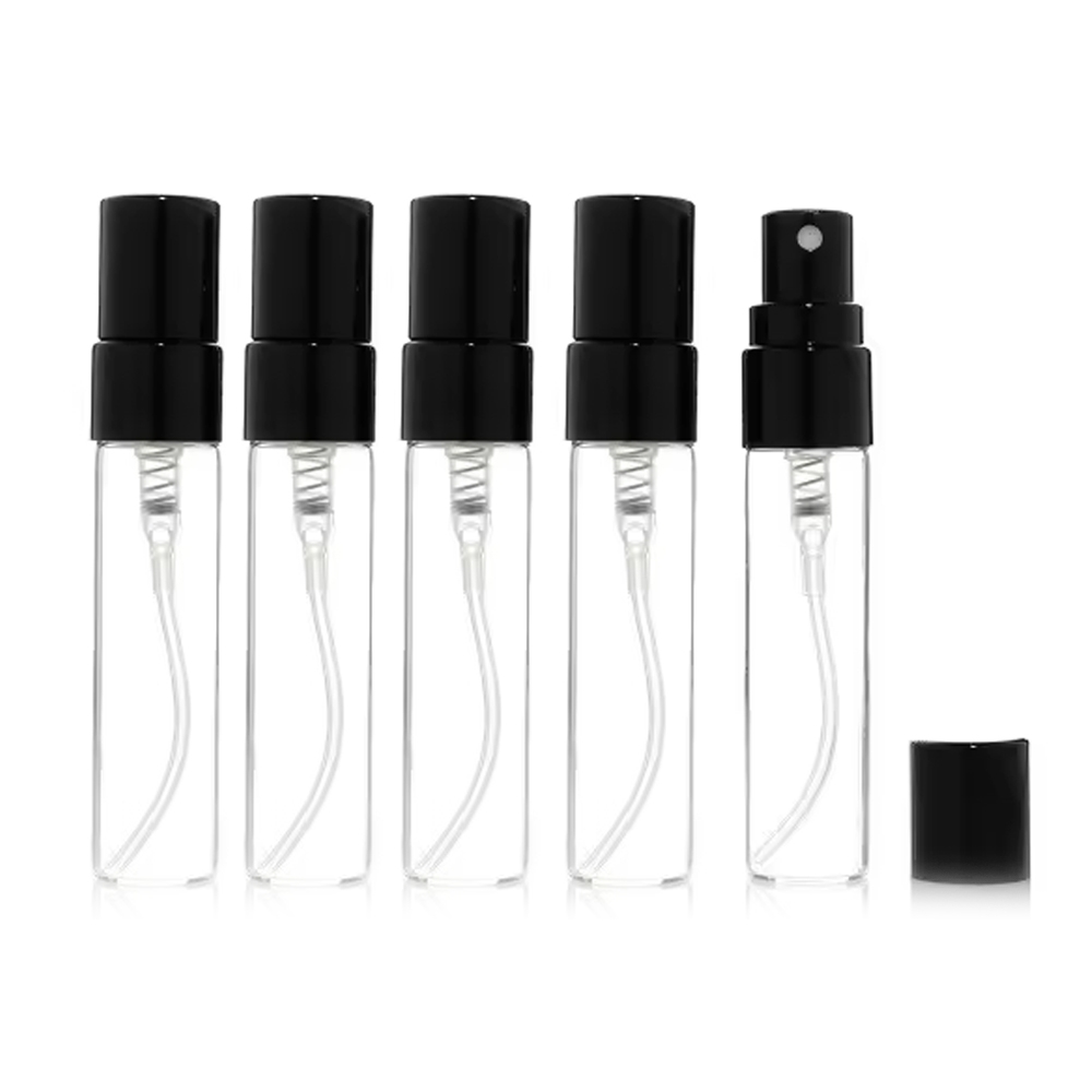 Sprayflasker i glass 5-pak