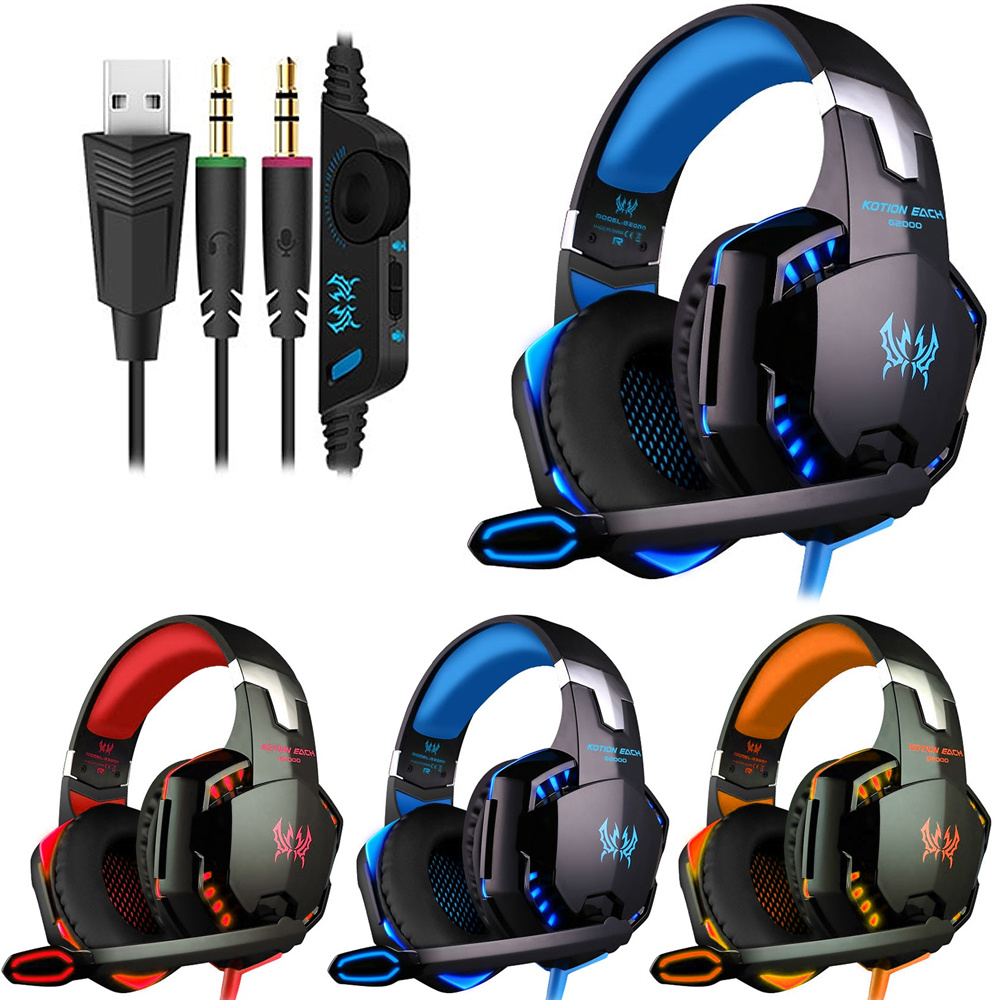 Gaming Headset / Kotion Each G2000 med LED