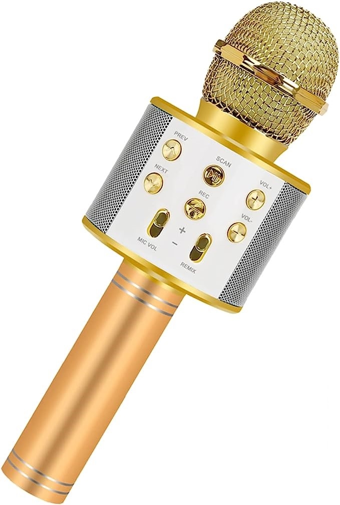 Product Image for Karaoke mikrofon med högtalare
