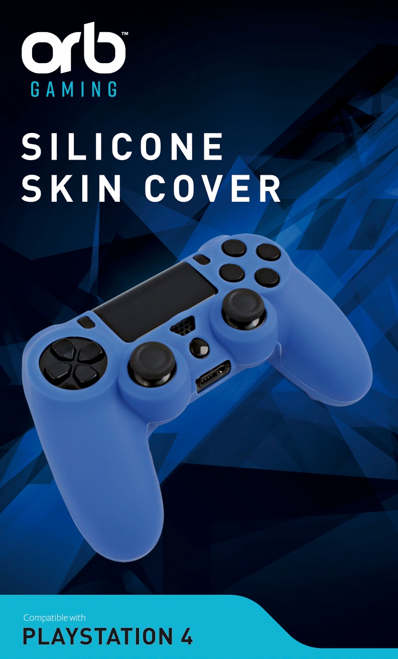 Product Image for Playstation 4 Kontroll Silikon Skin Blå