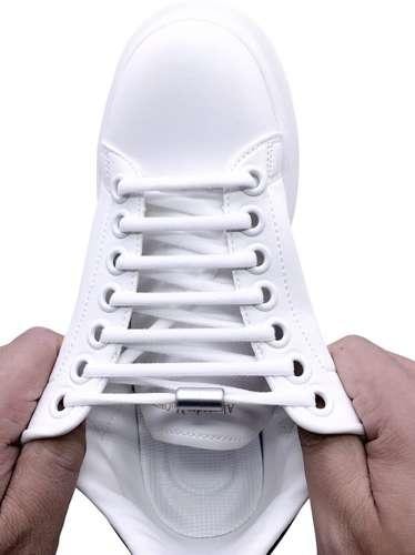 Elastiske skolisser uten knute - Passer alle sko - Opp til 100cm (2 av 5)