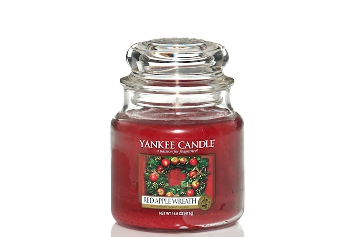 Yankee Candle Classic Medium Jar Red Apple Wreath 411g
