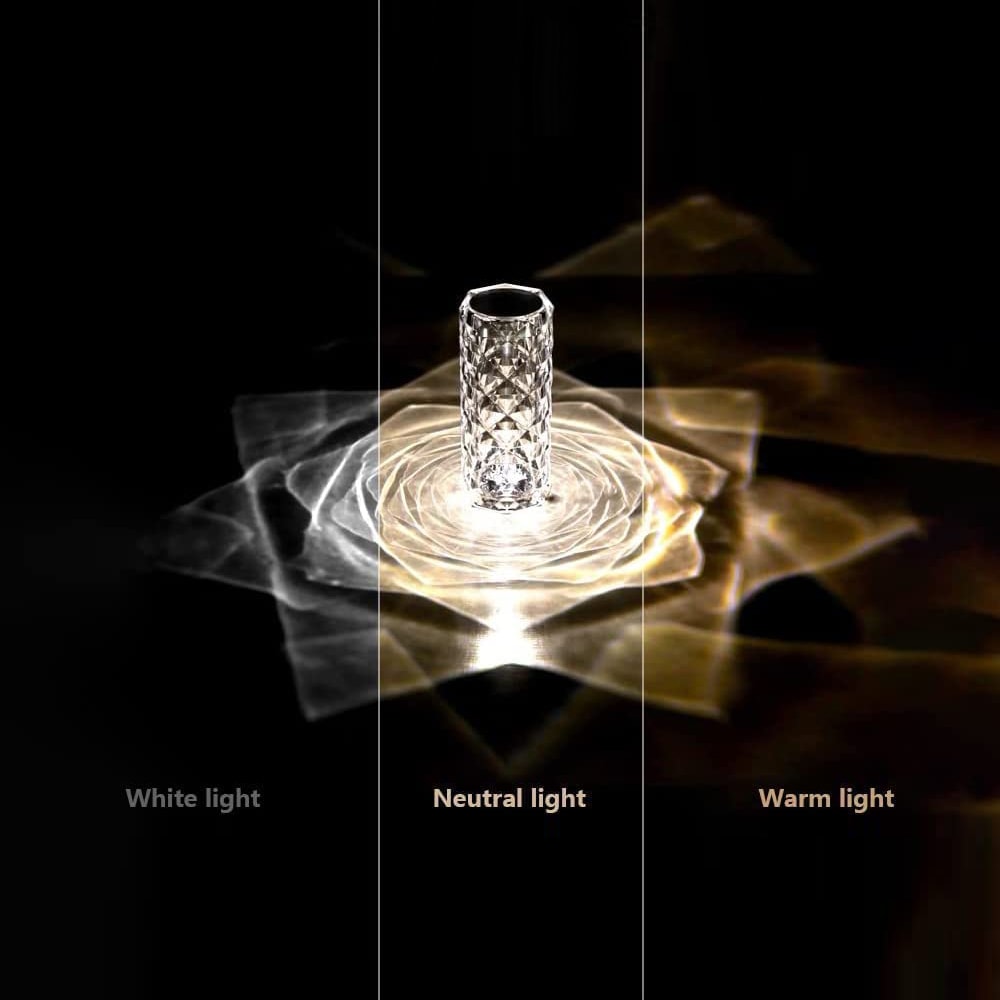 Crystal diamond bordslampa (4 av 11)