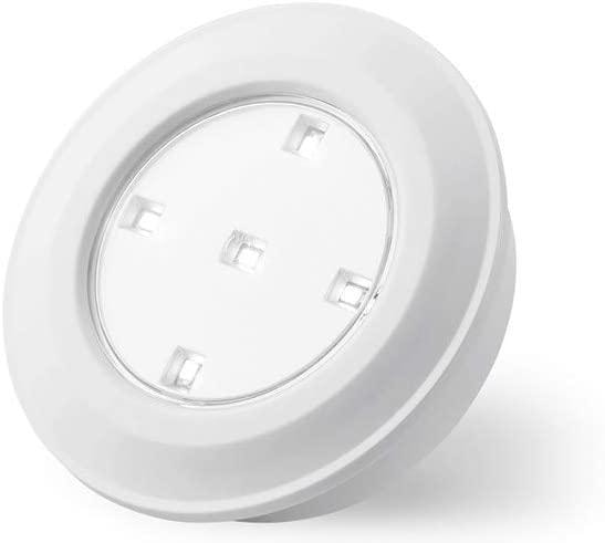 LED Lovers - LED Pucks, garderobebelysning 5-pakke med fjernkontroll (2 av 4)