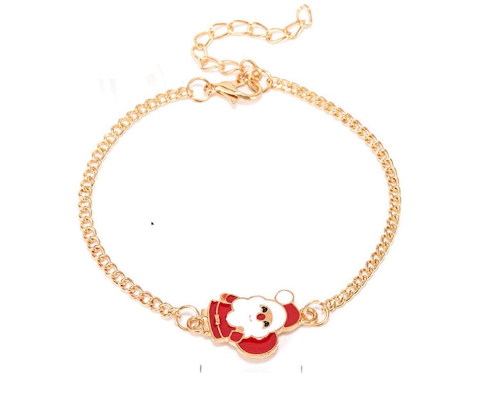 Product Image for Vakkert morsomt armbånd måne med nisse og sekk