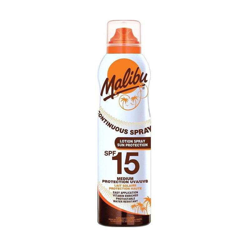 Product Image for Malibu Continuous Lotion Spray SPF15 175ml
