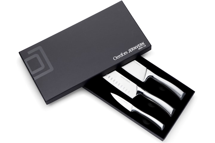 Orrefors Jernverk 3-pack kjøkkenkniver