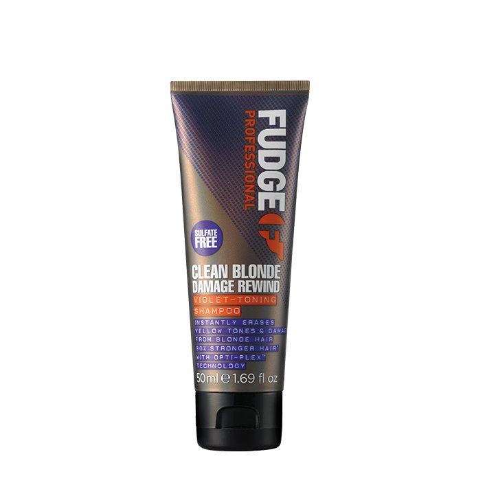 Fudge Clean Blonde Damage Rewind Violet Shampoo 50ml