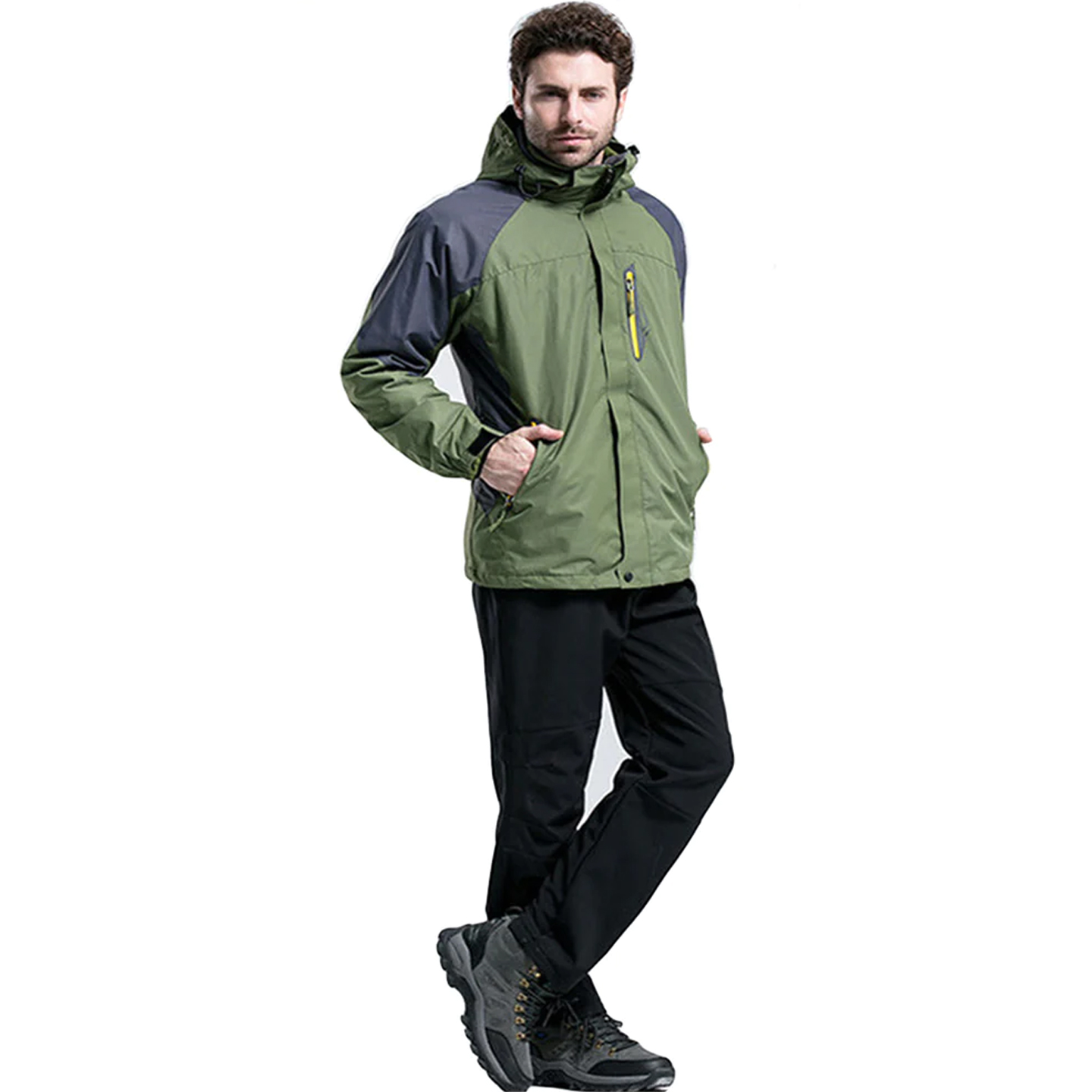 Product Image for Vanntett og vindtett turbukse med fleece herre