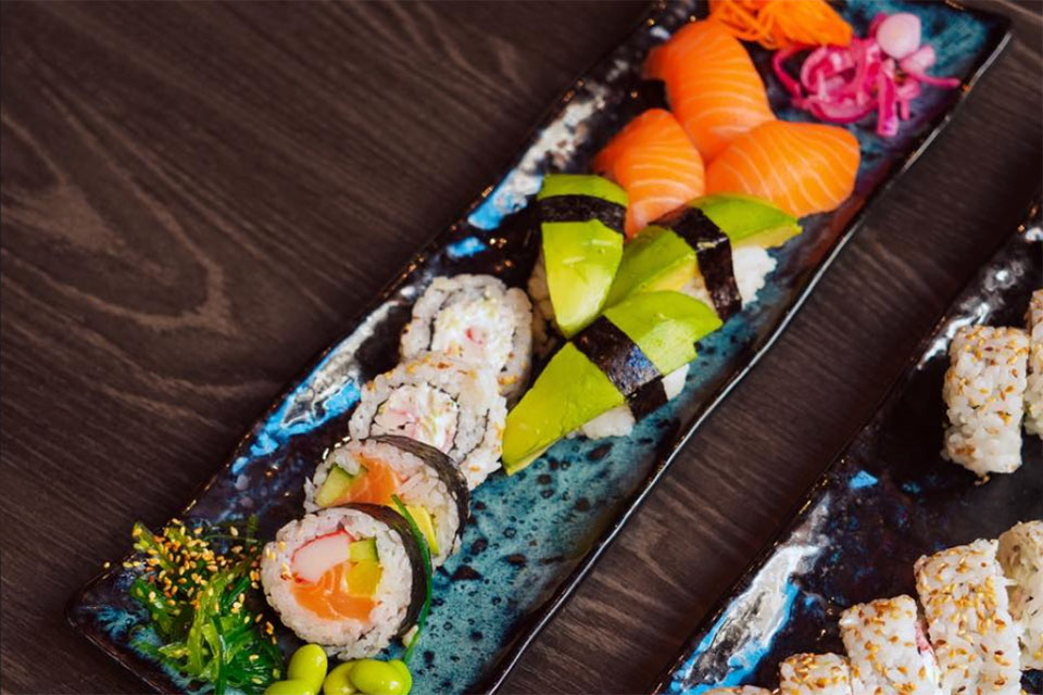 15 bitar Sushi hos Masaki på Östra Larmgatan