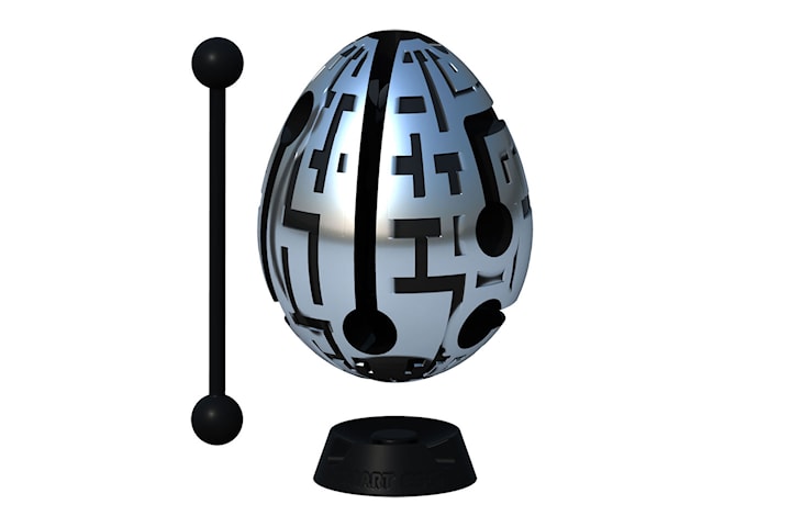 Smart Egg leksak med labyrint