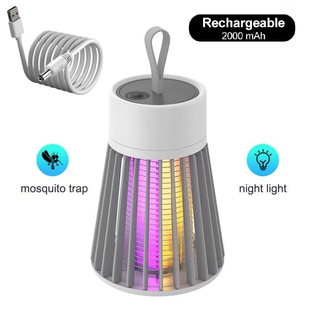 Bärbar antimygg-lampa med UV-ljus (2 av 16)