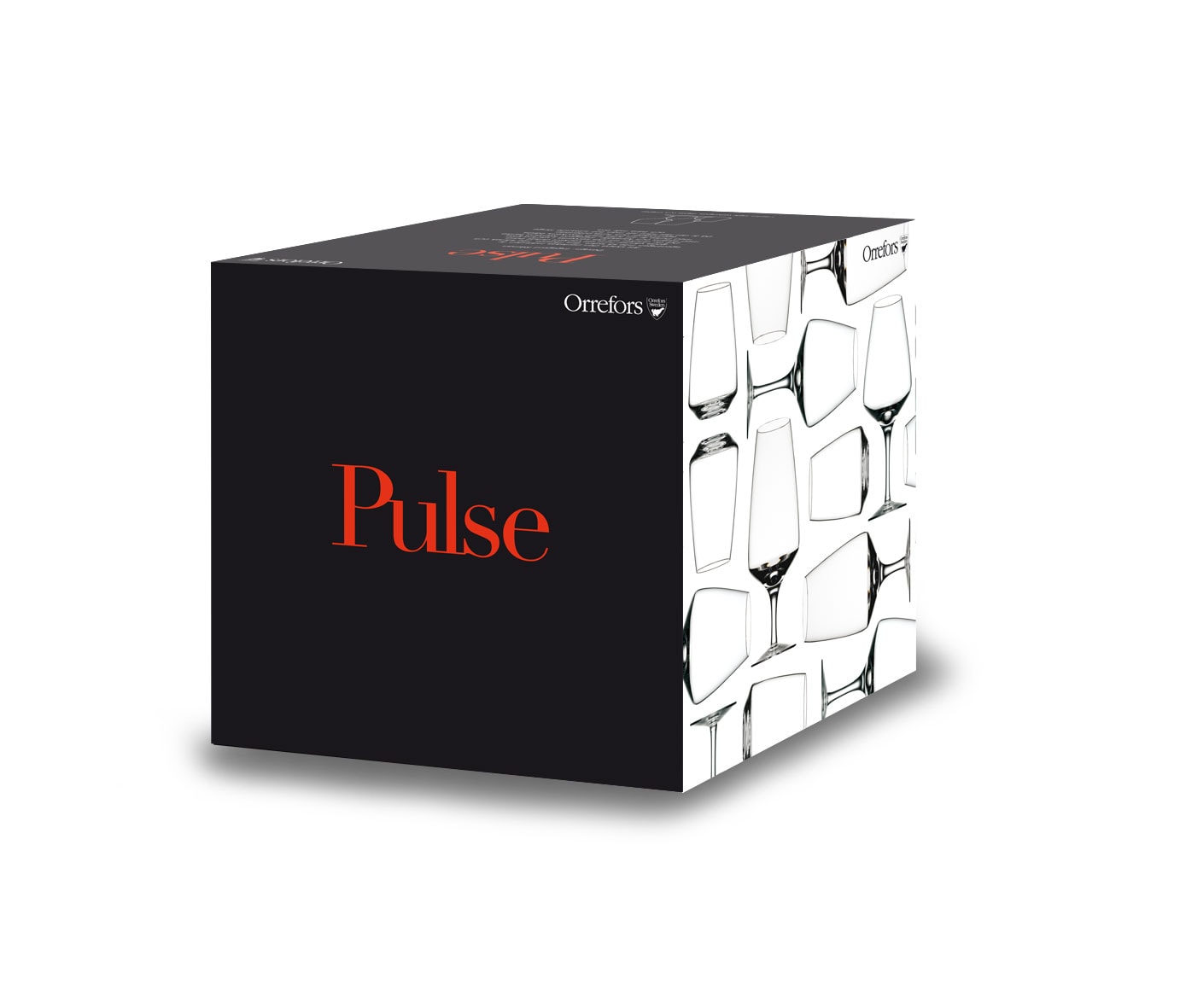 Orrefors Pulse tumblerglas 35 cl 4-pack (1 av 2)
