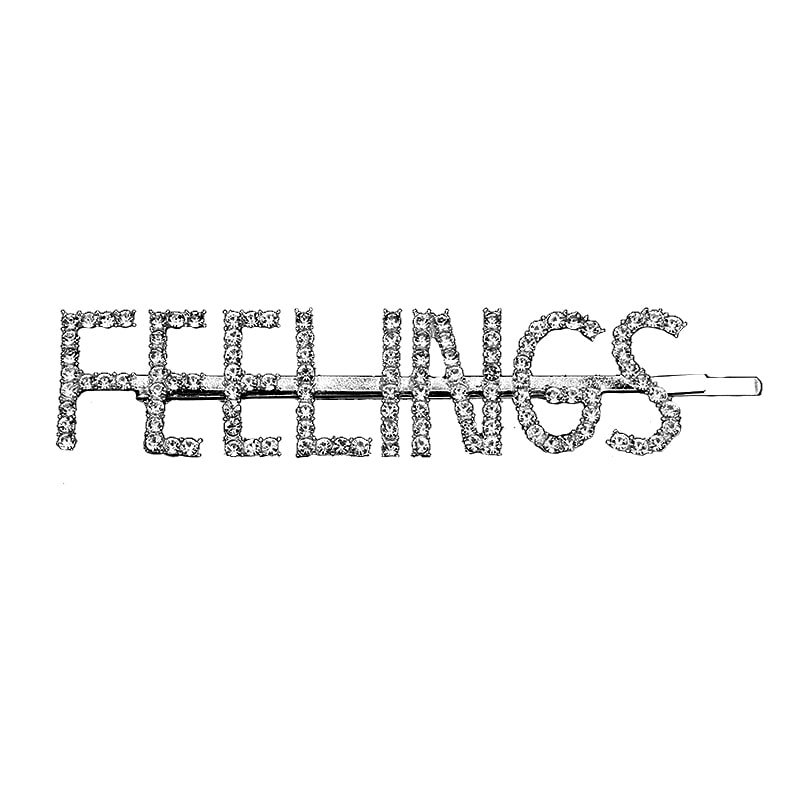 Product Image for Hårnål med text - Feelings