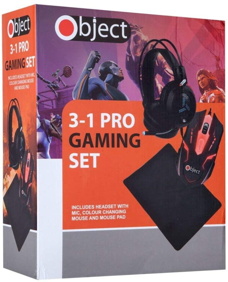 3-in-1 Gaming kit Headset, gamingmus och musmatta (1 av 7)