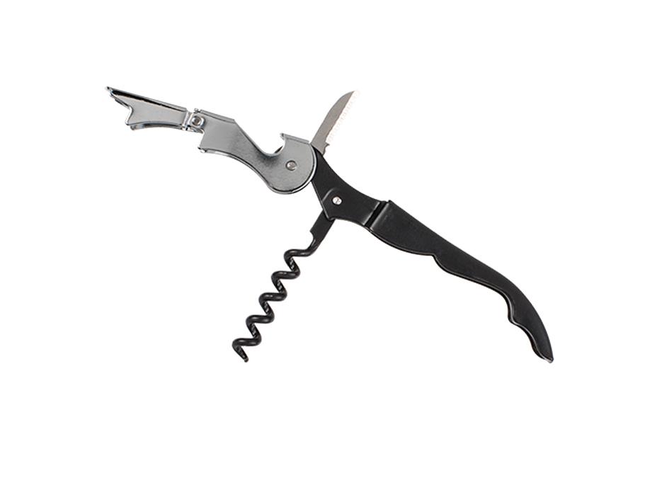 3-i-1 Vinöppnare med korkskruv och kapsylöppnare