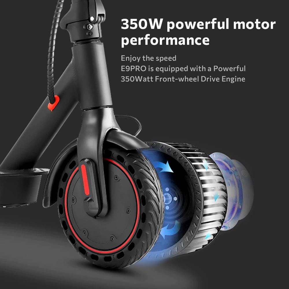 iScooter I9/I9Pro Elektrisk Smart Scooter 30km/h (7 av 17)
