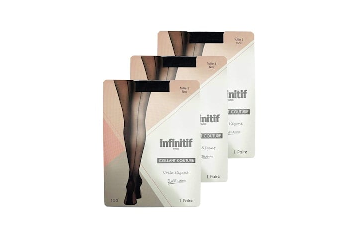 3 -pack tights - Infinitif Collant Couture