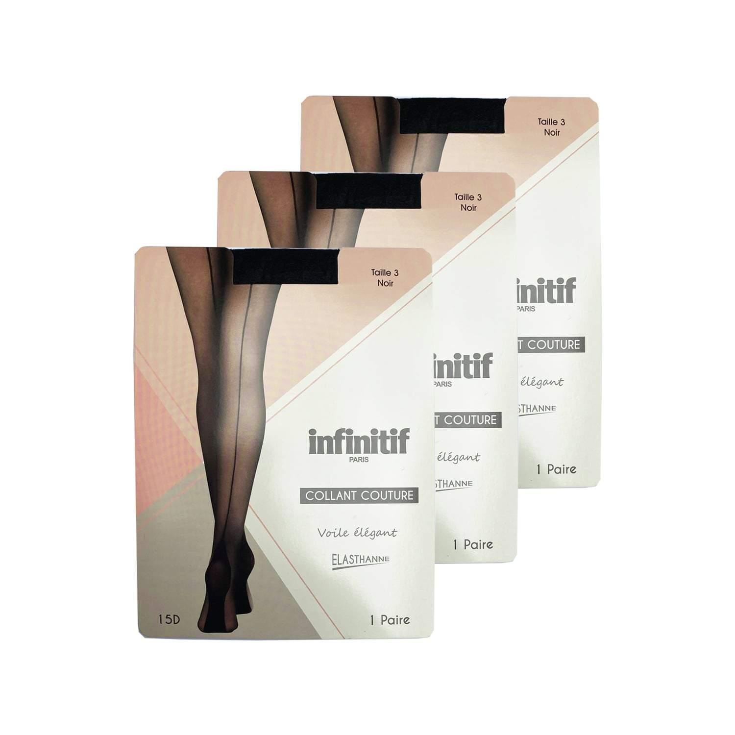 3 -pack tights - Infinitif Collant Couture (1 av 5)