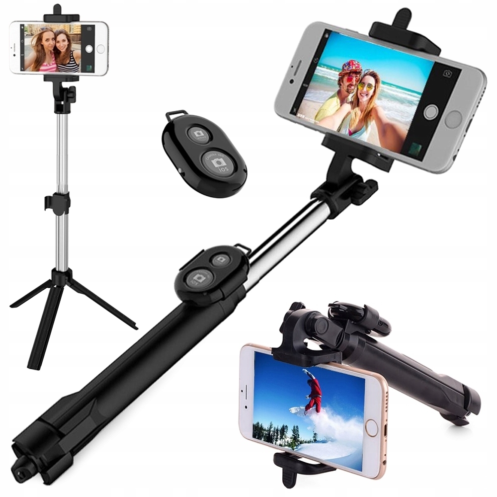 Product Image for Selfiestick / tripod mobilstativ med bluetooth fjärrkontroll