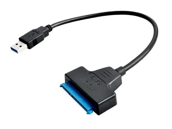 USB 3.0 til SATA-adapter for HDD og SSD