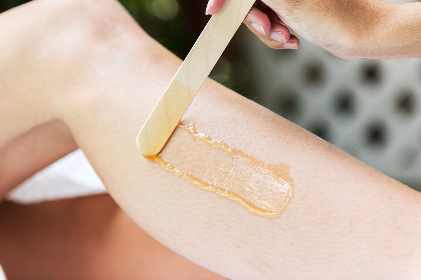 Sockervaxning hos Salong Be Lövely