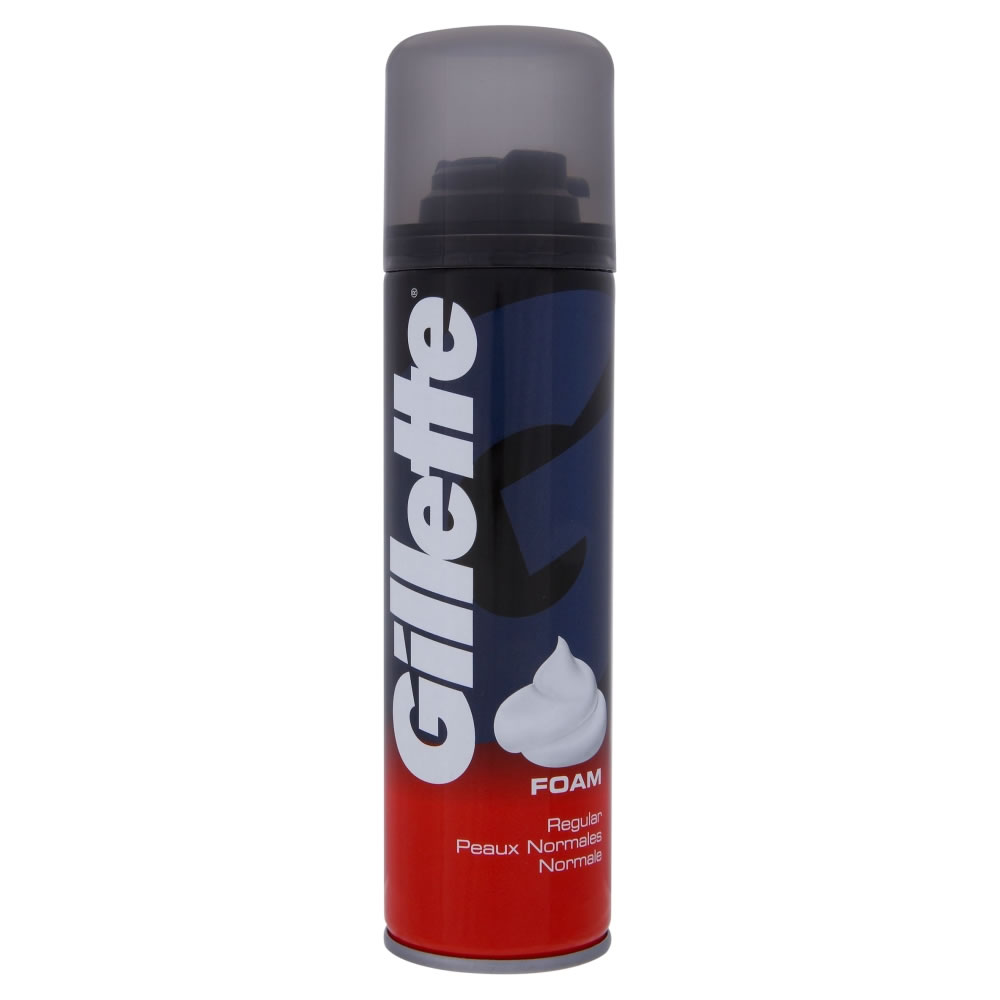 Product Image for Gillette Shave Foam Regular 200ml