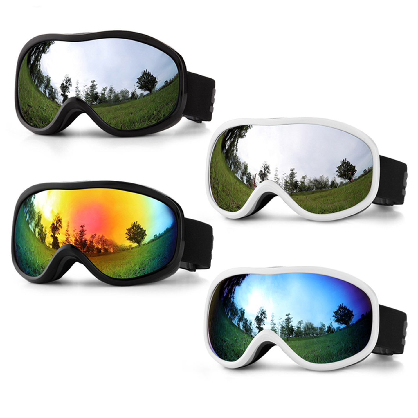 Product Image for Skidglasögon i spegelglas med UV400