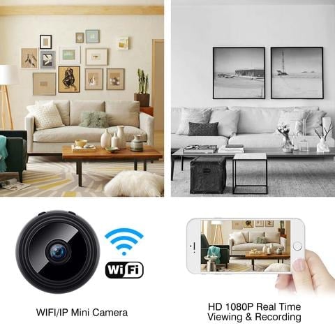 Mini Wifi-kamera 1080P (7 av 9) (8 av 9)