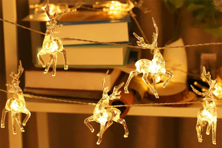 Julbelysning renar LED 1,5 meter
