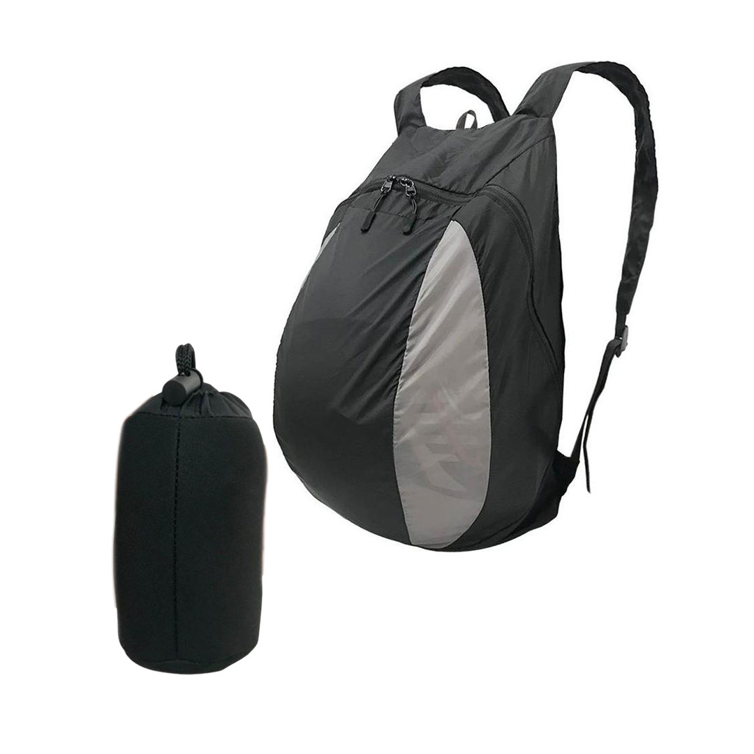 Sammenleggbar ryggsekk 24L med oppbevaringspose