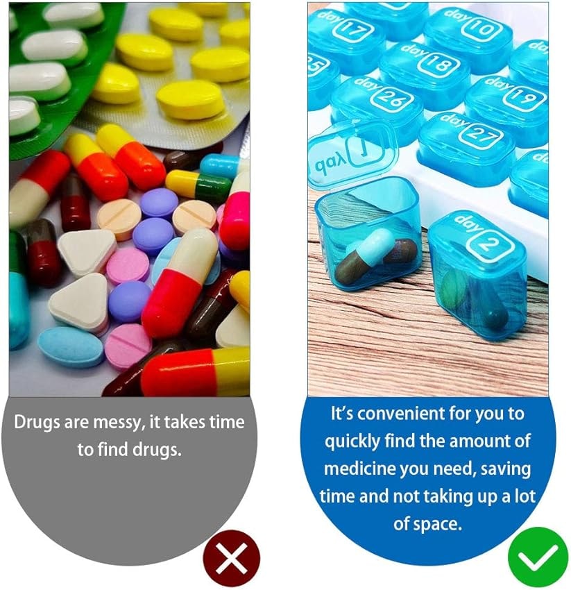 Smart pilleboks med 31 rom (4 av 13)