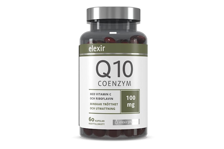 Coenzyme Q10 60 kapslar Elexir Pharma