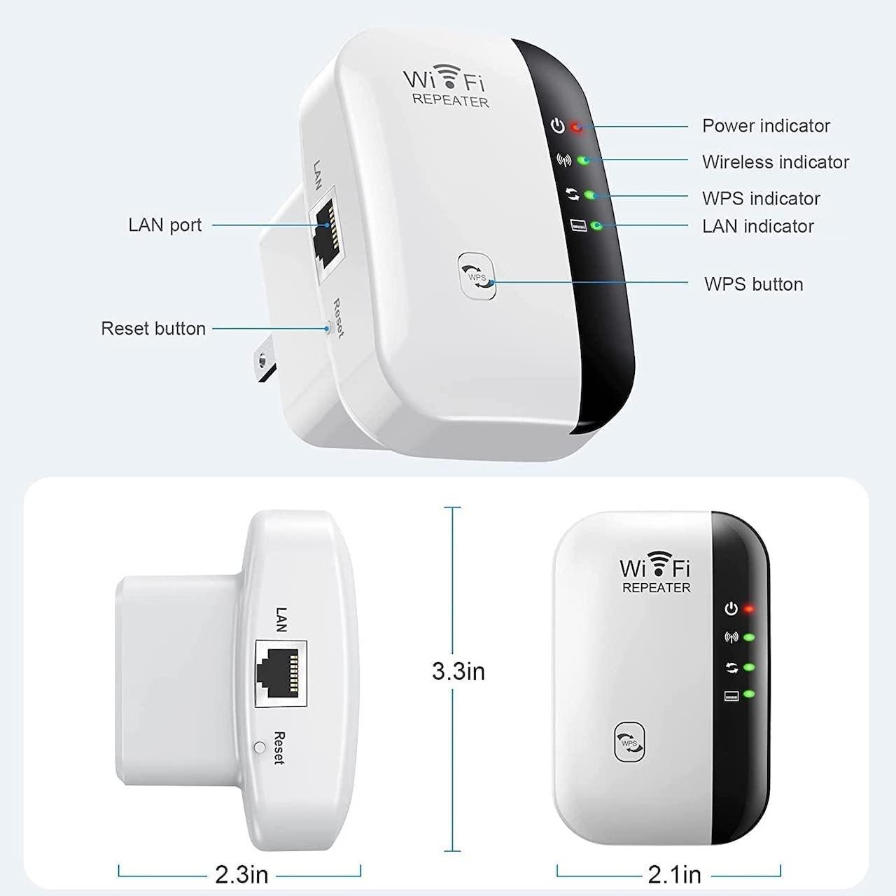 WiFi-förstärkare för bättre trådlöst nätverk (2 av 5)