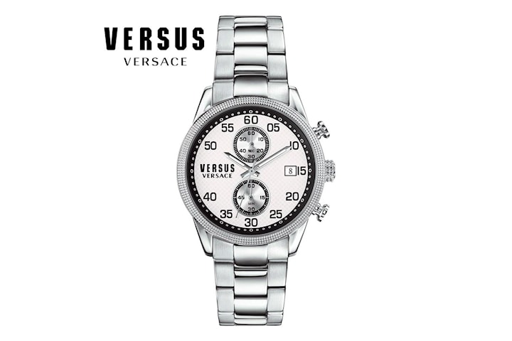 Versus By Versace Silver Rostfritt Stål S66020016 Herrklocka