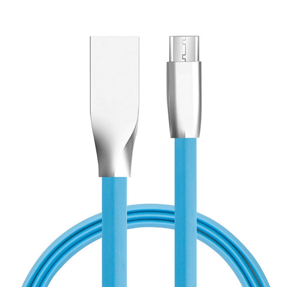 Trasselfri Micro-USB kabel med zink-kontakt - Anti-break kabel (4 av 7)