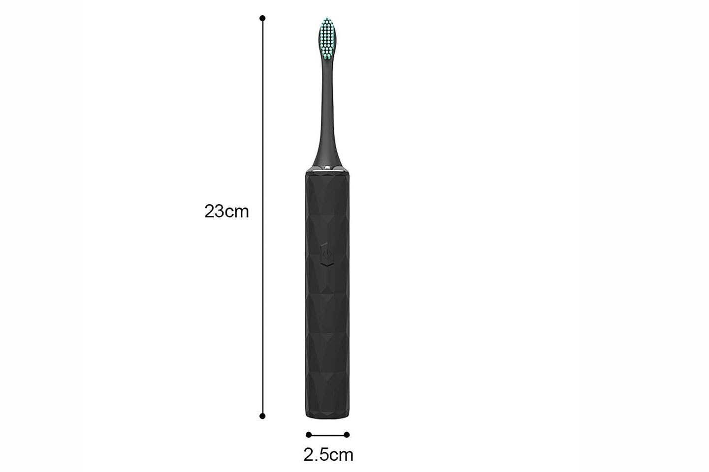 Elektrisk tannbørste Sonic inkl. 5 dyser (5 av 6) (6 av 6)