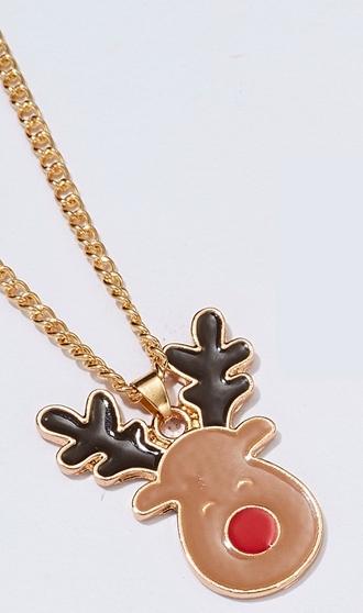 Product Image for Vackert roligt halsband ren jul rudolf med röda mulen