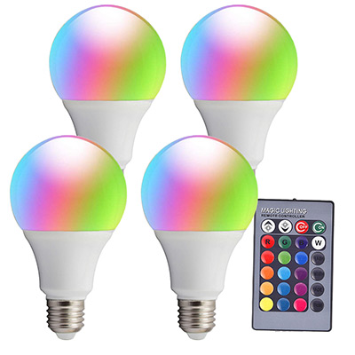 Fjärrstyrd led lampa