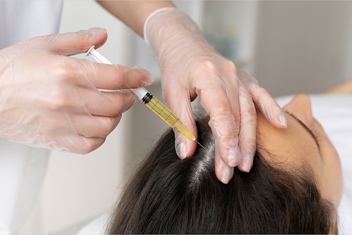 PRP-behandling för hår/hårbotten eller ansikte hos SwedEsthetic
