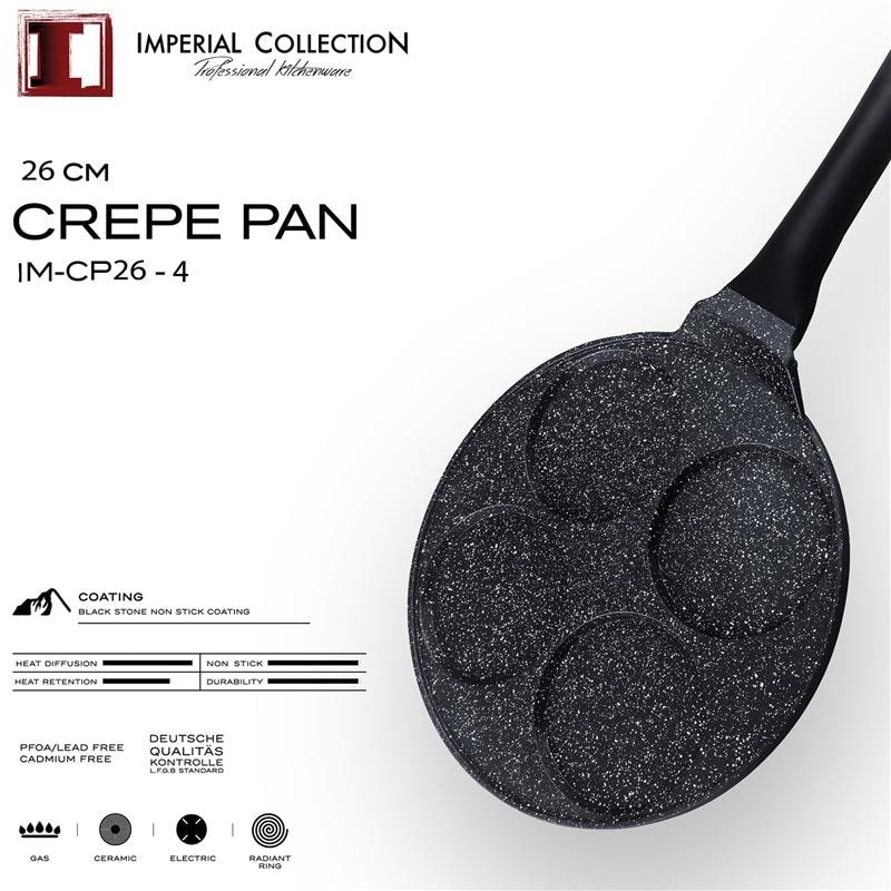 Imperial Collection - Crepes-panna med 4 formar, 26cm (20 av 21)