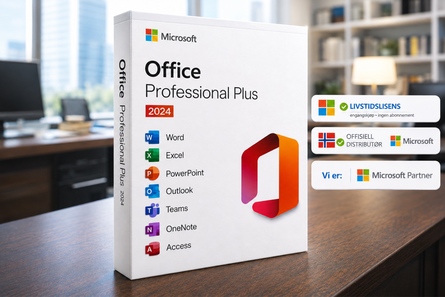92% rabatt på Microsoft Office Professional Plus 2024