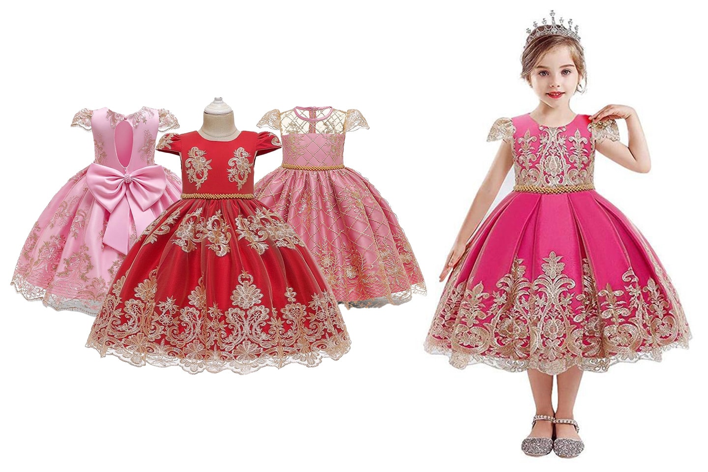 Elegant kjole til barn (15 av 16)